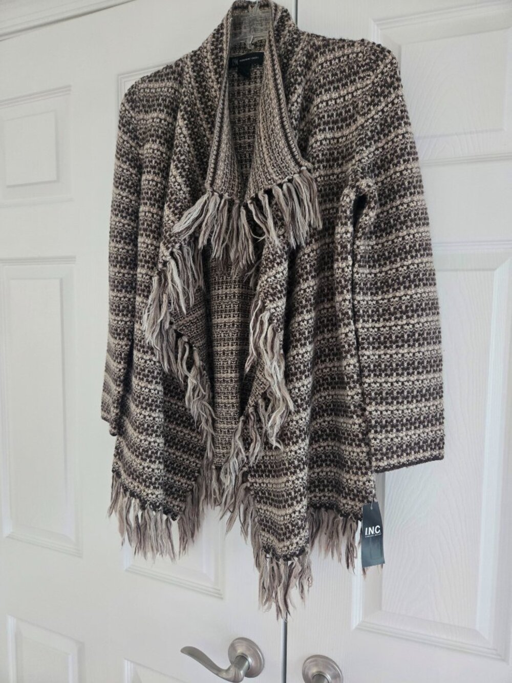 NWT INC fringed cardigan